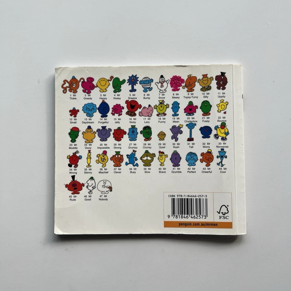 Mr Busy V38: Mr Men and Little Miss by Roger Hargreaves (English) Paperback Book - Image 3 of 3