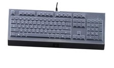 Silicone Keyboard Skin Cover Compatible for Razer Ornata Chroma Keyboard Clear
