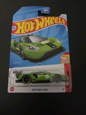 Hot Wheels 2024 Mainline N Case Then And Now 2016 Ford GT Race Green #229