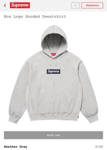 Supreme Box Logo Hoodie Grey | eBay