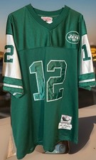 Mitchell & Ness Size 54 New York Jets 🛩️ Joe Namath Football 🏈 Jersey