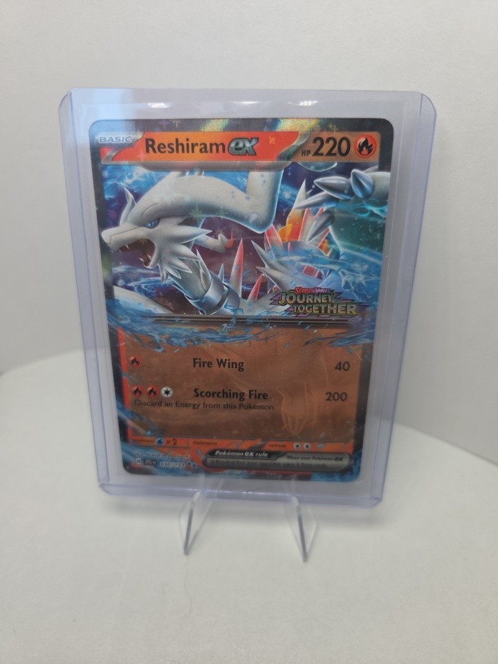 Pokemon Card Reshiram EX #30 (Journey Together Stamp) Holo English
