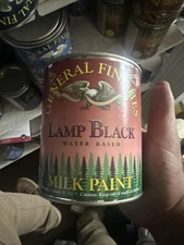 Lamp Black Milk Paint Quart