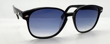 Vintage RetroSpecs 6012 Black Oval Sunglasses France W/ NEW LENSES Japan