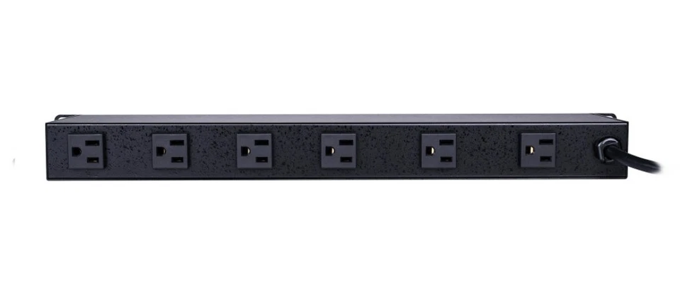 CyberPower CPS1215RMS 120V/15A 12 Outlets 1U Rackmount Surge Protector - Image 3 of 4