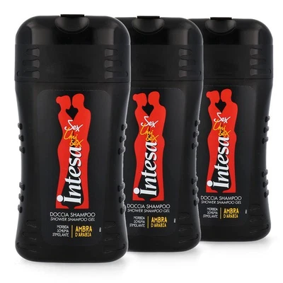 MIRATO intesa unisex AMBRA d´ARABIA Duschgel & Shampoo 2in1 3x 250ml