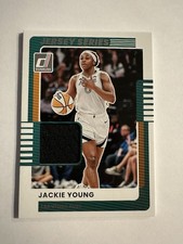 2025 WNBA Donruss Basketball #64  Jackie Young Patch Jersey Series
