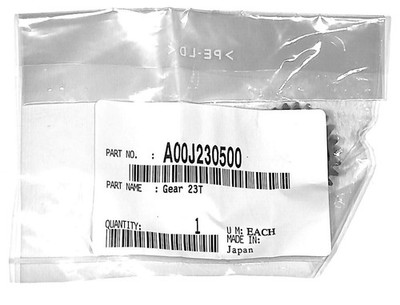 Konica Minolta A00J230500 Fuser Drive Gear 23T For bizhub C451 C452 C552 C652