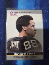 1990 Pro Set - Super Bowl MVPs Lynn Swann #10