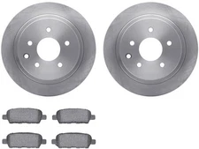 For 2007-2019 Nissan Sentra Brake Pad and Rotor Kit Dynamic Friction 51271HHNG