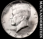 1964-D Kennedy Half Dollar- Silver- Scarce High Grade Luster #K2907