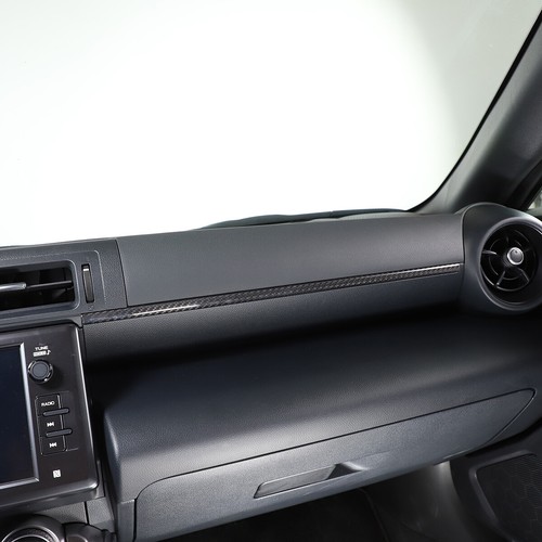 Carbon Fiber Co-Pilot Central Dashboard Trim Fit For Toyotā 86/Subar-u BRZ 2022+ - Bild 5 von 11