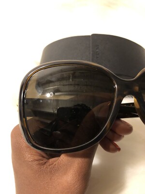 Prada Brown Round Sunglasses Studded | eBay display picture 1