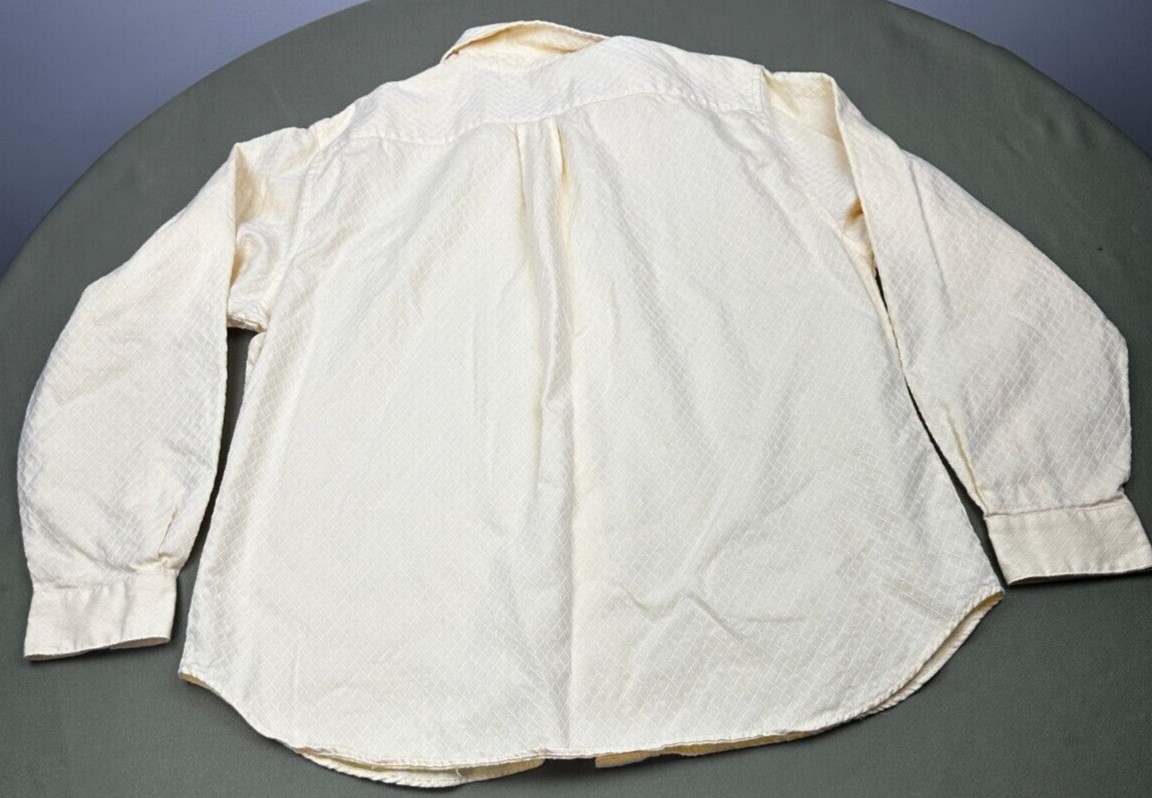 Pendleton Button Down Front Shirt Size 16 Yellow … - image 2