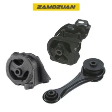Front Engine Motor & Transmission Mount Set 3PCS 1990-1993 for Honda Accord 2.2L