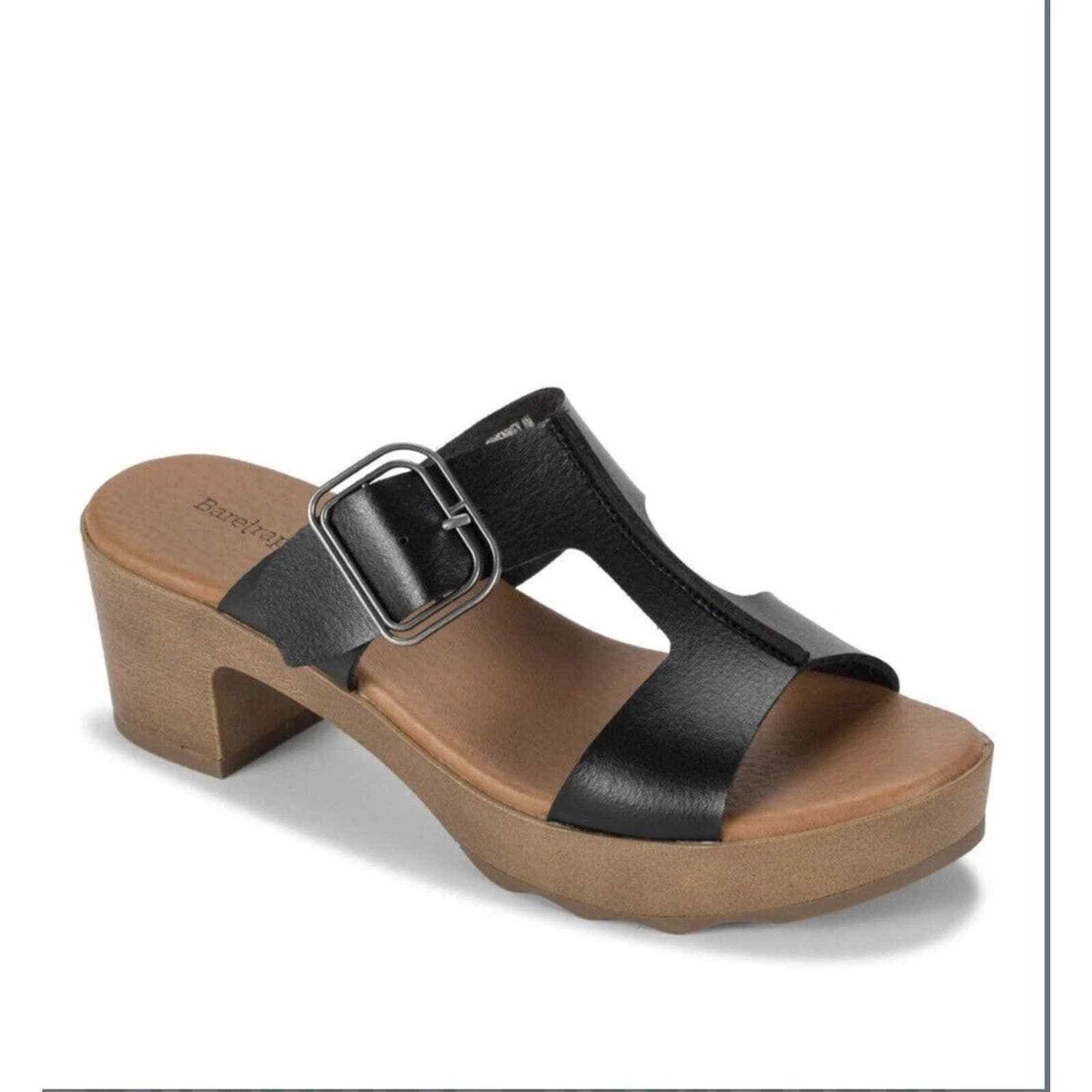 Bare Traps Gwenney black sandal Women s Size 11 NEW Black Slide Sandal Comfy