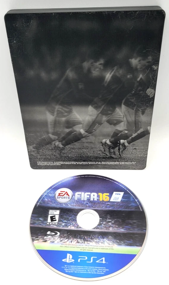 PS4 FIFA 16 коллекционеров Steelbook - Лионель Месси с диском PS4 PLAYSTATION 4 игры - Изображение 2 из 2