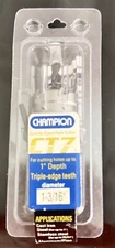 Champion CT7 Carbide Tipped Hole Cutter 1” Depth Triple-Edge Teeth 1-3/16" Dia.