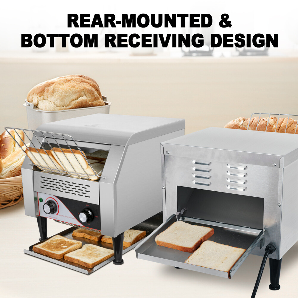 Commercial Toaster Stainless Steel Restaurant Toaster Conveyor Bagel