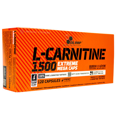 Olimp L-Carnitine 1500 Extreme Mega Caps, 120 Kapseln