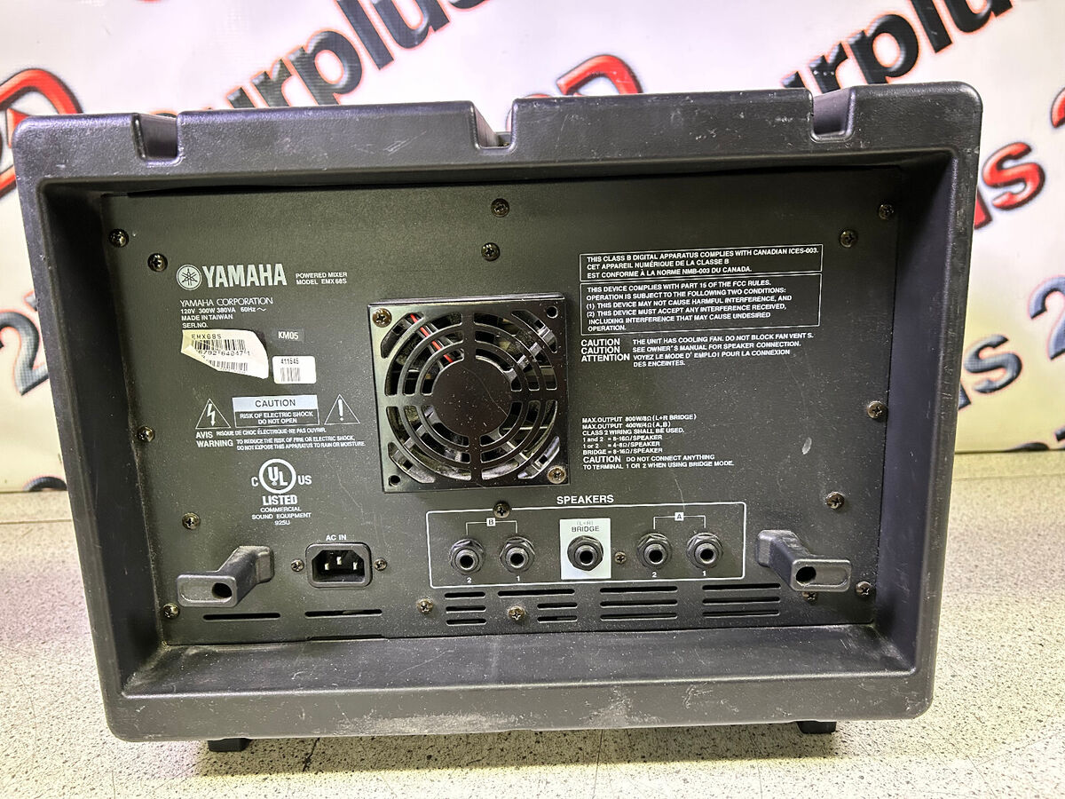 Yamaha EMX68S Powered Mixer | eBay Yamaha EMX68S Powered Mixer | eBay