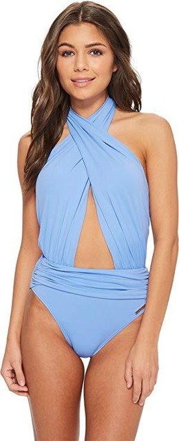 halter neck one piece