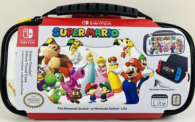 Nintendo Switch Super Mario Game Traveler Deluxe Travel Case- Brand New