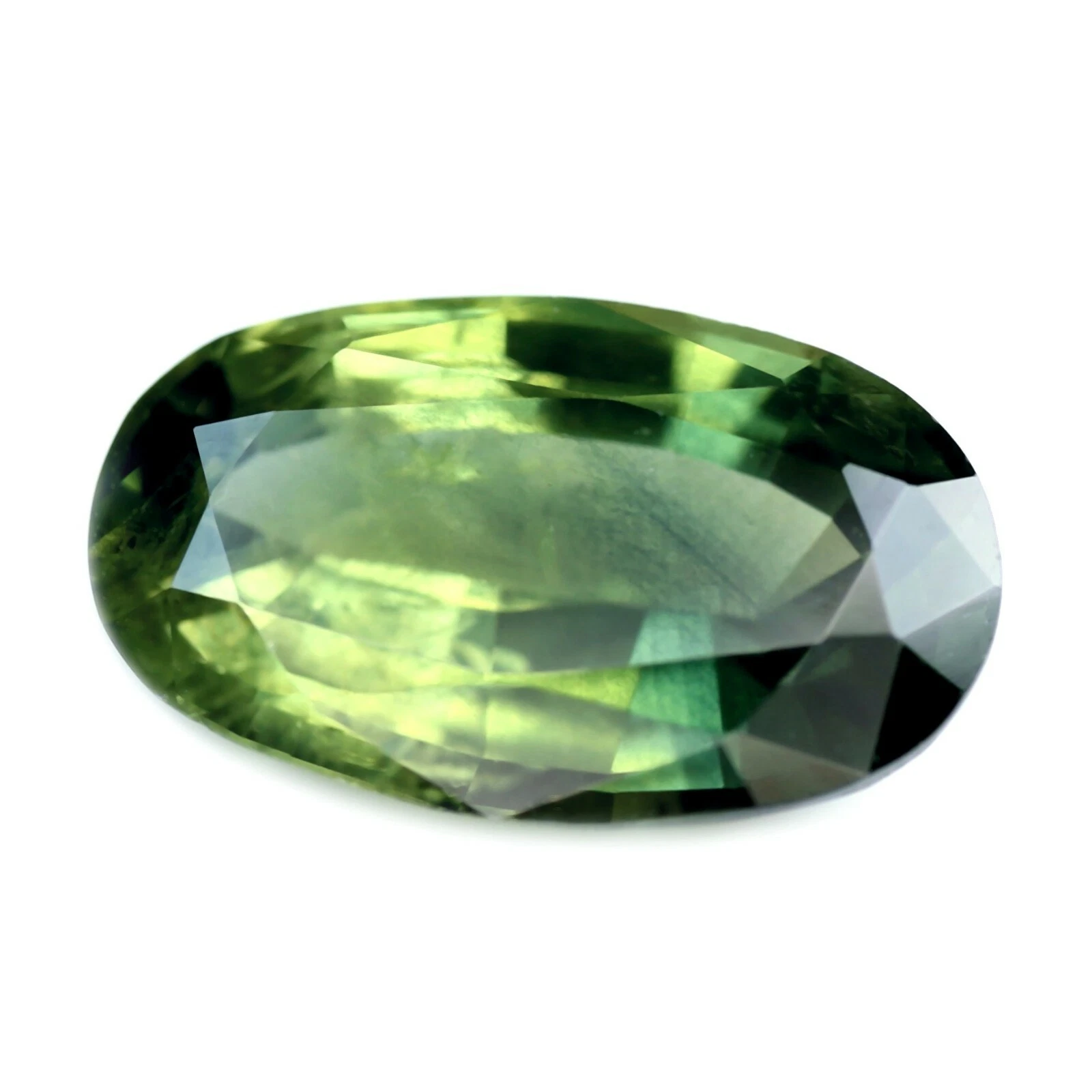 Unthinkable Certified 2.29ct Natural Green Sapphire VS Clarity Madagascar Oval - 画像1/1