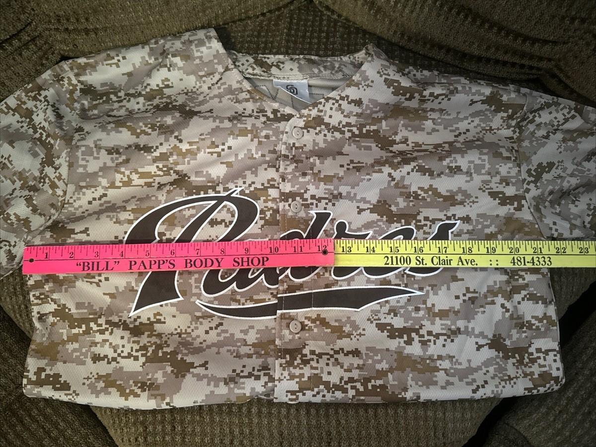 San Diego Padres MATT KEMP Jersey Desert Digital Camo MLB Mens