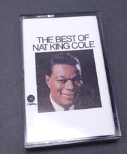 NAT KING COLE: The Best of Nat King Cole Capital Record music Cassette Tape vtg