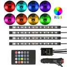 LED Interior Car Lights Car LED Strip Light Upgrade Waterproof Remote control