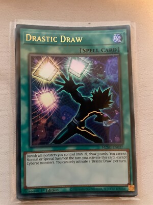 Drastic Draw MZMI-EN037 Ultra Rare NM-M 1st Edition