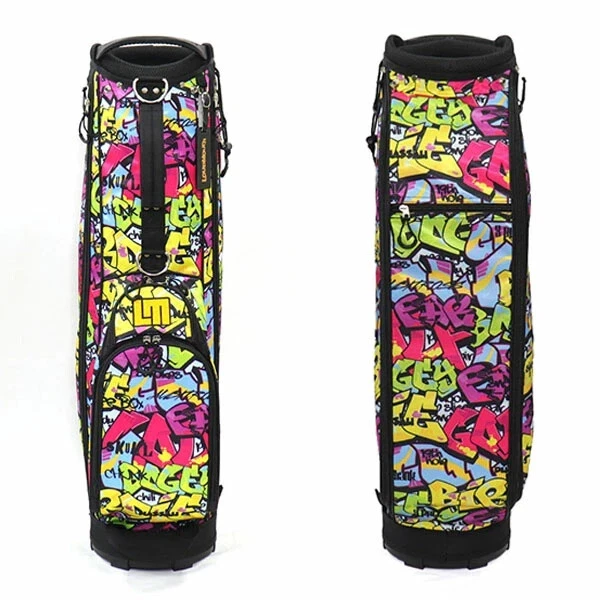 Bolsa de carrinho de golfe Loudmouth 8,5" x 47" unissex 4 vias leve 2025 etiquetas neon nova - Imagem 4 de 4