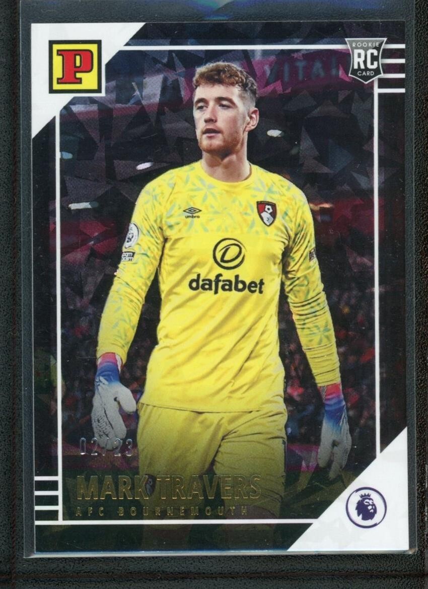 2022-23 MARK TRAVERS 02/23 PANINI CHRONICLES PREMIER LEAGUE ROOKIE RC #27