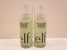 ELF - 1 PCS ONLY - Stay All Night Micro Fine Setting Mist - Clear - 2.7 Fl Oz