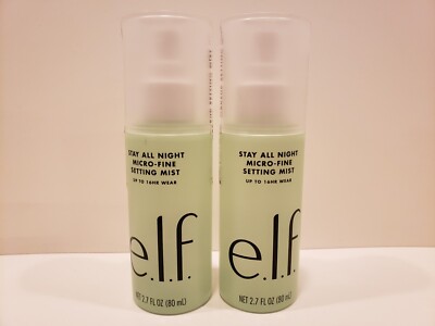 ELF - 1 PCS ONLY - Stay All Night Micro Fine Setting Mist - Clear - 2.7 Fl Oz