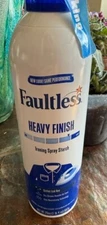 FAULTLESS HEAVY FINISH IRONING SPRAY STARCH, NEW, DRY CLEANER RESULT FOR LESS