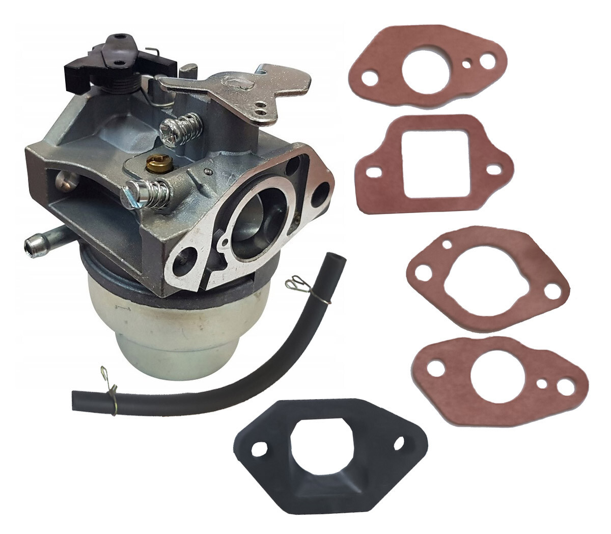 CarBole Kit Carburatore Per Honda GCV135 GC160 GCV190 – Include Filtro Aria, Filtro Carburante, Candela E Tubi, Sostituzione OE 16100-Z0L-023