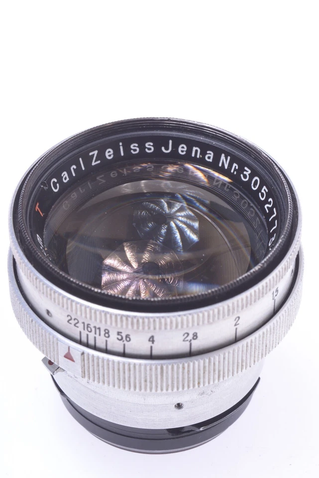 ✅ ZEISS CONTAX 50MM 1.5 SONNAR T *RARE MODEL* RANGE FINDER MOUNT LENS CAPS - Image 2 of 4