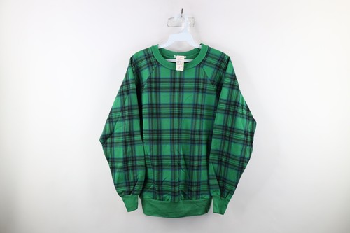 Sweatshirt Vintage Deadstock Trustees Of Reservations - Vert Forêt, Taille S Homme, Style Années 90
