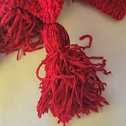 Hillard & Hanson Schal rot - Bild 2 von 3