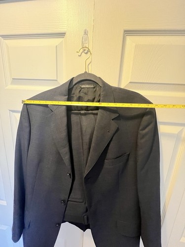 Giorgio’s/Ermenegildo Zegna Mens Modern Fit Suit Navy Wool - Picture 6 of 9
