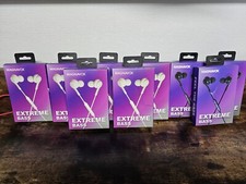 9 Magnavox MHP4857 In-Ear Silicon Earbuds with Extreme Bass 6 White 3 Black