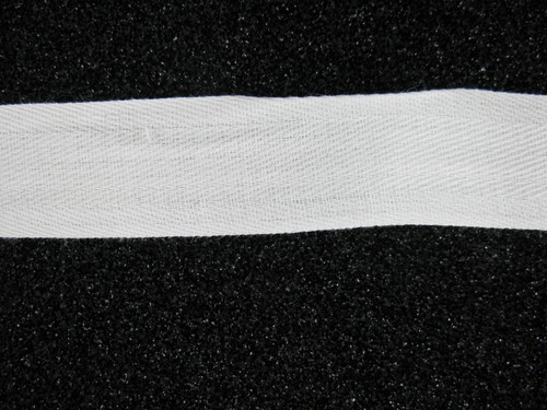 NEW 1 INCH WHITE COTTON HERRINGBONE TWILL FINISHING TAPE 1" 720 YARDS A-A-52071 - Picture 3 of 7