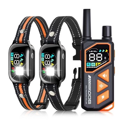 2026 New AI Electric Collar for 10-120lbs Dogs,3300ft 2 in 1 Automatic Dog Train