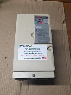 CIMR-VU4A0018FAA - 10HP, 480V V1000 Yaskawa VFD Drive