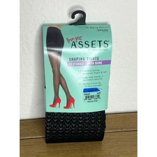 Love Your Assets by Sara Blakely SPANX Shaping Tights Textured Black NEW~ Size 4