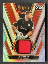 Unai Simon 2025-26 Panini Select La Liga Swatches Jersey Silver #SW-US -3