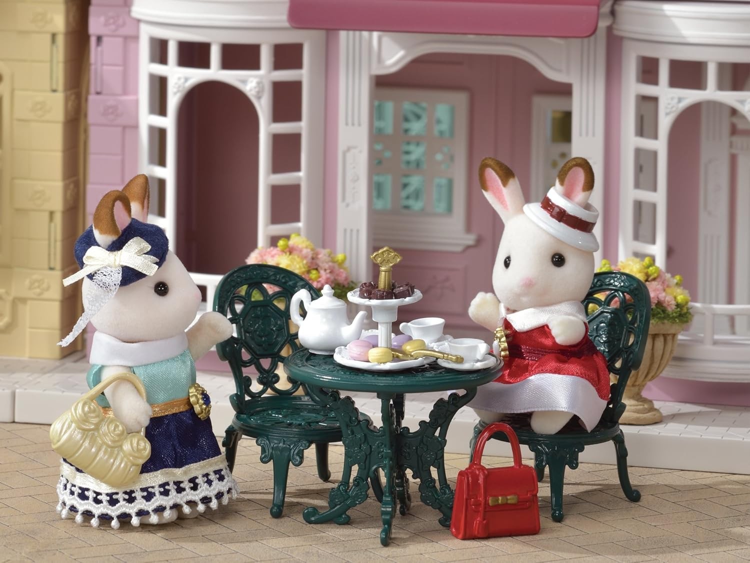 Calico Critters Town Tea and Treats Set - Host Delightful Parties for... 