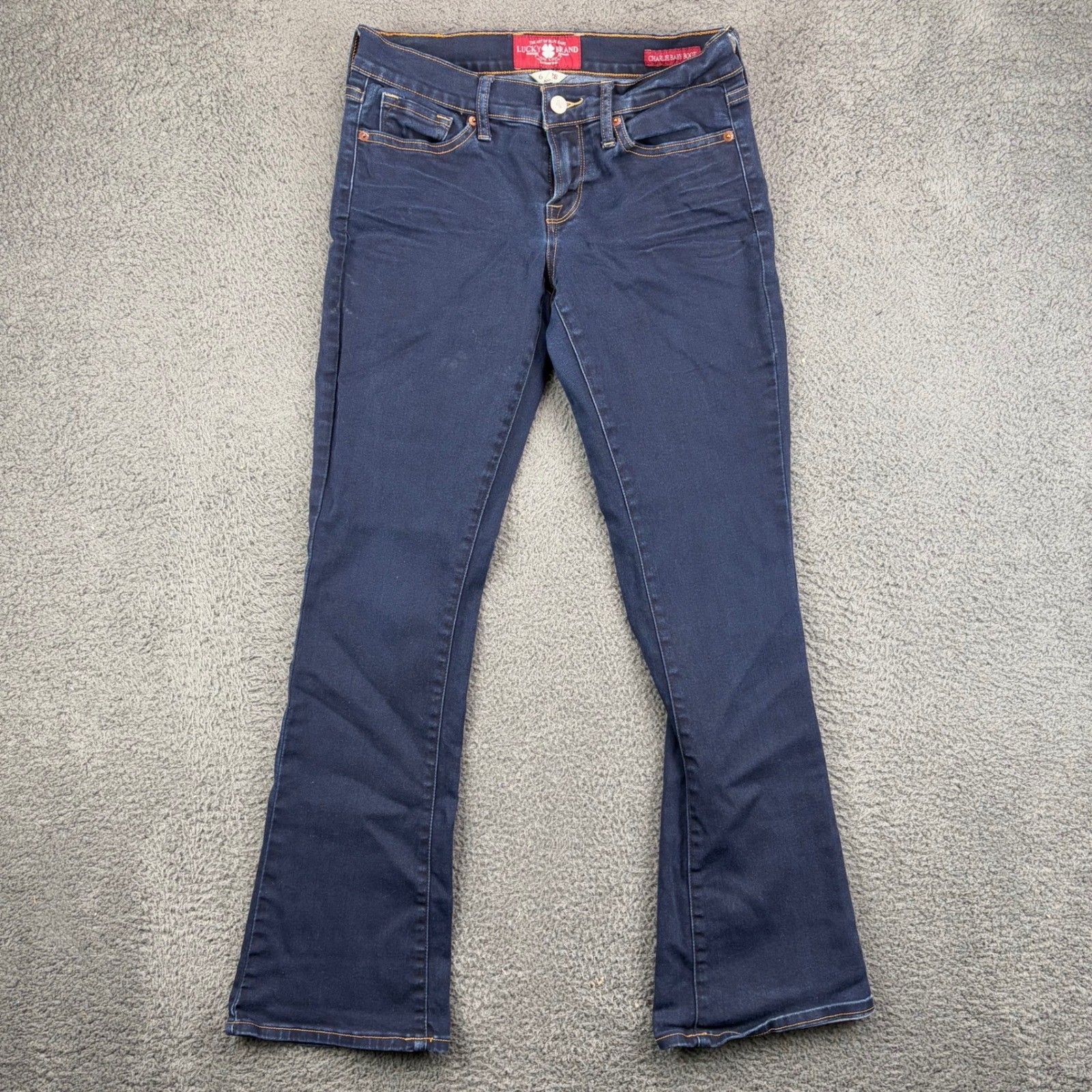 Women's Size 6 28 Dark Wash Denim